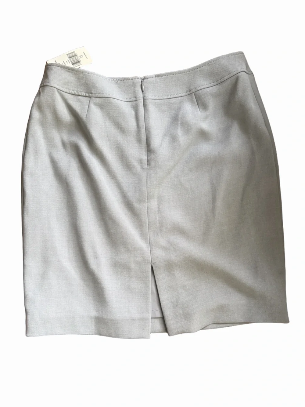 Tahari Arthur S. Levine Gray Tailored Blazer & Skirt Set | Petite Size 10 - Picture 8 of 9